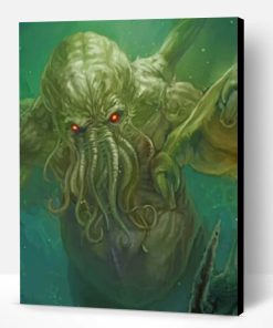 Scary Cthulhu Paint By Number