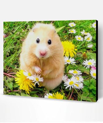 Cute Hamster Paint By Number