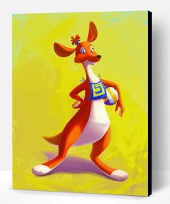 Cute Kangaroo Paint By Number
