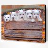 Cute Westie Puppies Paint By Number