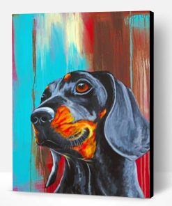 Dachshund Dog Paint By Number