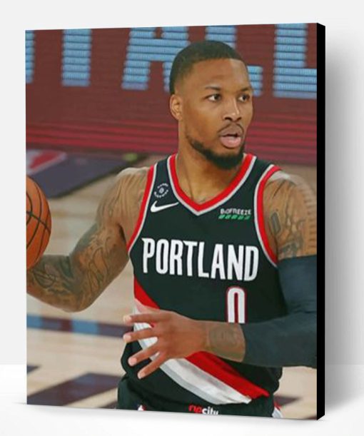 Lillard Damian Player Paint By Number