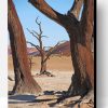 Dead Tree Desert Paint By Number