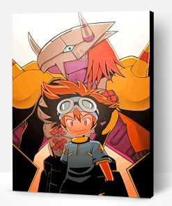 Digimon Adventure Taichi Kamiya Paint By Number