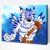 Digimon Weregarurumon Paint By Number