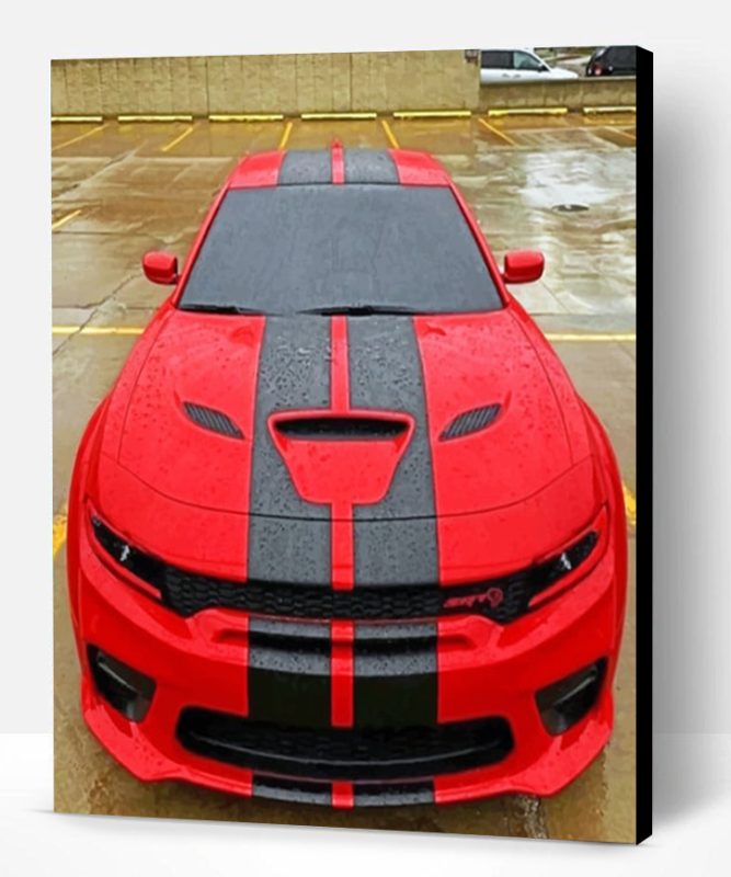 Dodge Charger Paint By Number