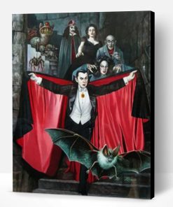 Dracula Family Paint By Number