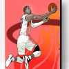 Dwyane Wade Illustration Paint By Number