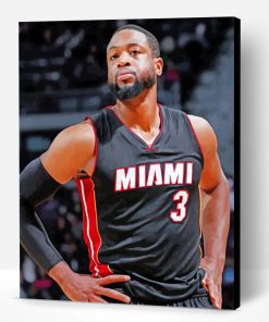 Dwyane Wade Player Paint By Number