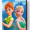 Frozen Elsa And Anna Paint By Numbers