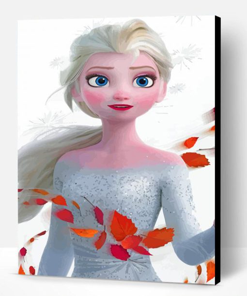 Elsa Frozen Paint By Numbers