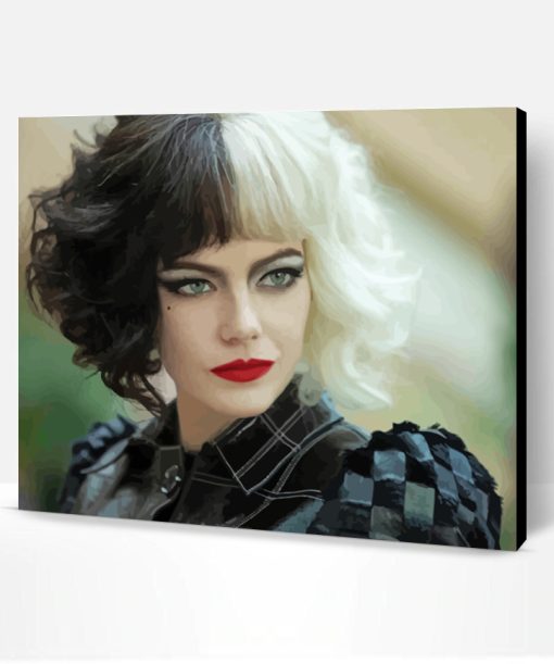 Emma Stone Cruella Paint By Number