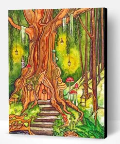 Enchanted Forest Paint By Number