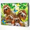 Sloths Family Paint By Number