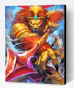 Fantastic King Lion Paint By Number