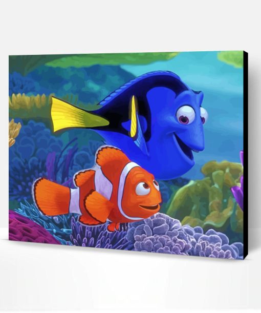 Finding Nemo And Dory Paint By Number