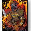 Cool Firefighter Paint By Number