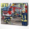 Firemen Heroes Paint By Number