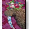 Floral Walrus Paint By Number