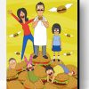 Flying Burgers Bobs Burgers Paint By Number