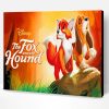 Fox And The Hound Paint By Number