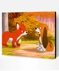 Fox And Hound Walt Disney Paint By Number