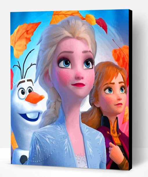 Frozen Animation Paint By Numbers