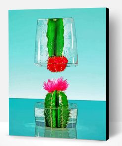 Frozen Cactus Paint By Number