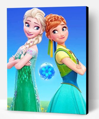 Frozen Princesses Paint By Numbers