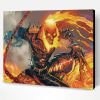Ghost Rider Fire Paint By Number