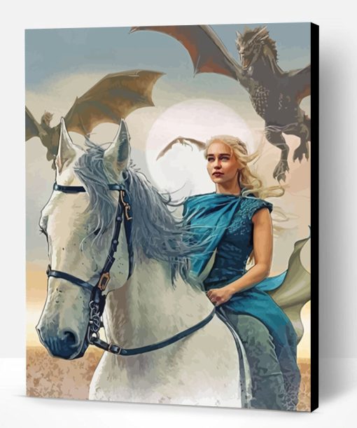 Daenerys Targaryen Art Paint By Number