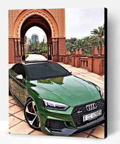 Green Audi Paint By Numbers