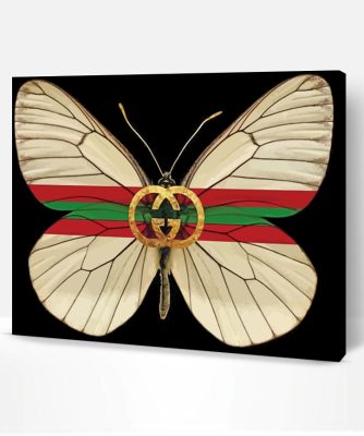 Gucci Butterfly Paint By Number