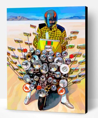 Gucci Motocross Paint By Number