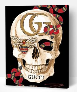 Gucci Skull Paint By Number