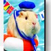 Guinea Pig Sailor Paint By Number