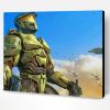Halo Illustration Paint By Number