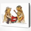 Hamsters Playing Musical Instruments Paint By Number