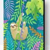 Happy Sloth Paint By Number