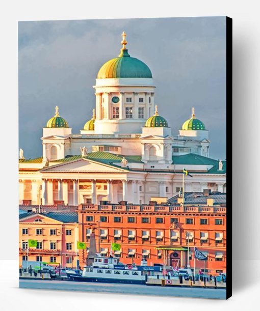 Helsinki Cathedral Paint By Number