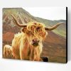 Highland Cow Gazing Paint By Number