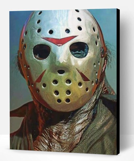 Scary Jason Voorhees Paint By Number