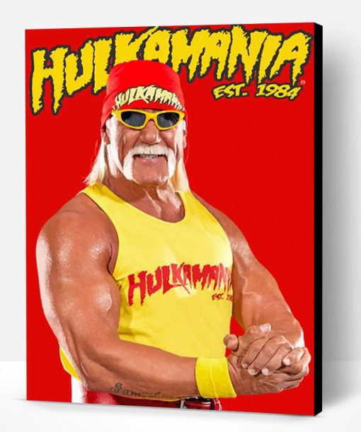 Hulk Hogan Paint By Number