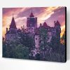 Hunyad Castle Sunset Paint By Number