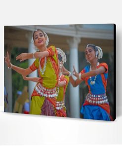 Indian Girls Dancing Paint By Number