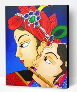 Indian Folk Art Paint By Number