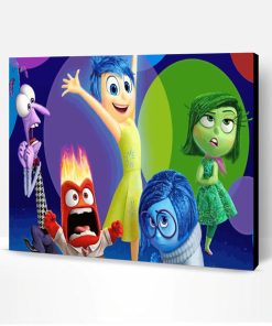 Inside Out Disney Paint By Number