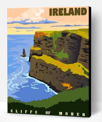 Ireland Landscape Paint By Number