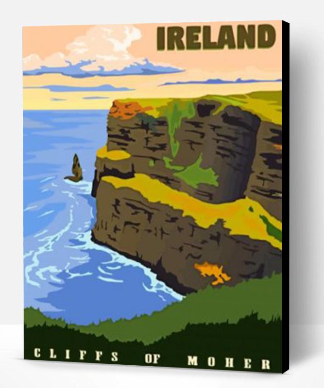 Ireland Landscape Paint By Number