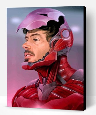 Iron Man Paint By Number